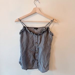 1250C Button Tank Top